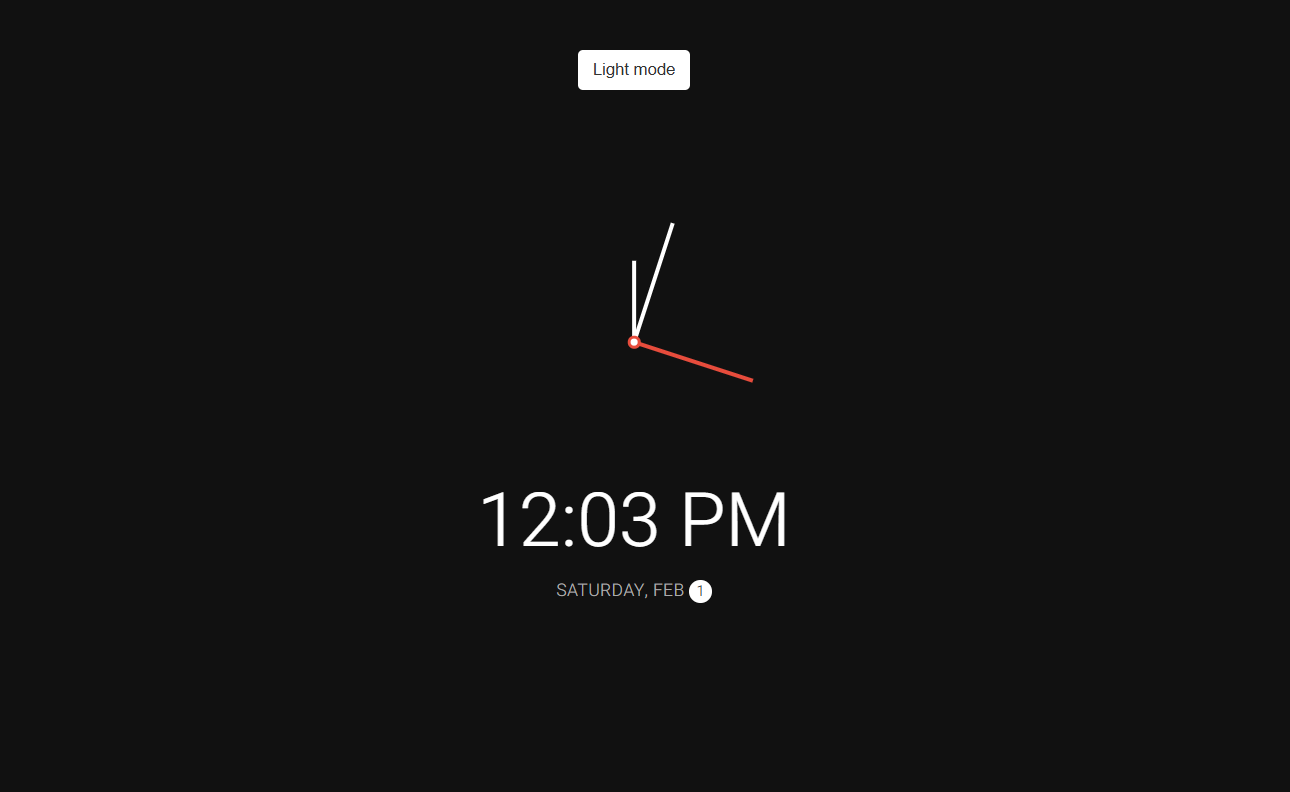 Theme Clock Design