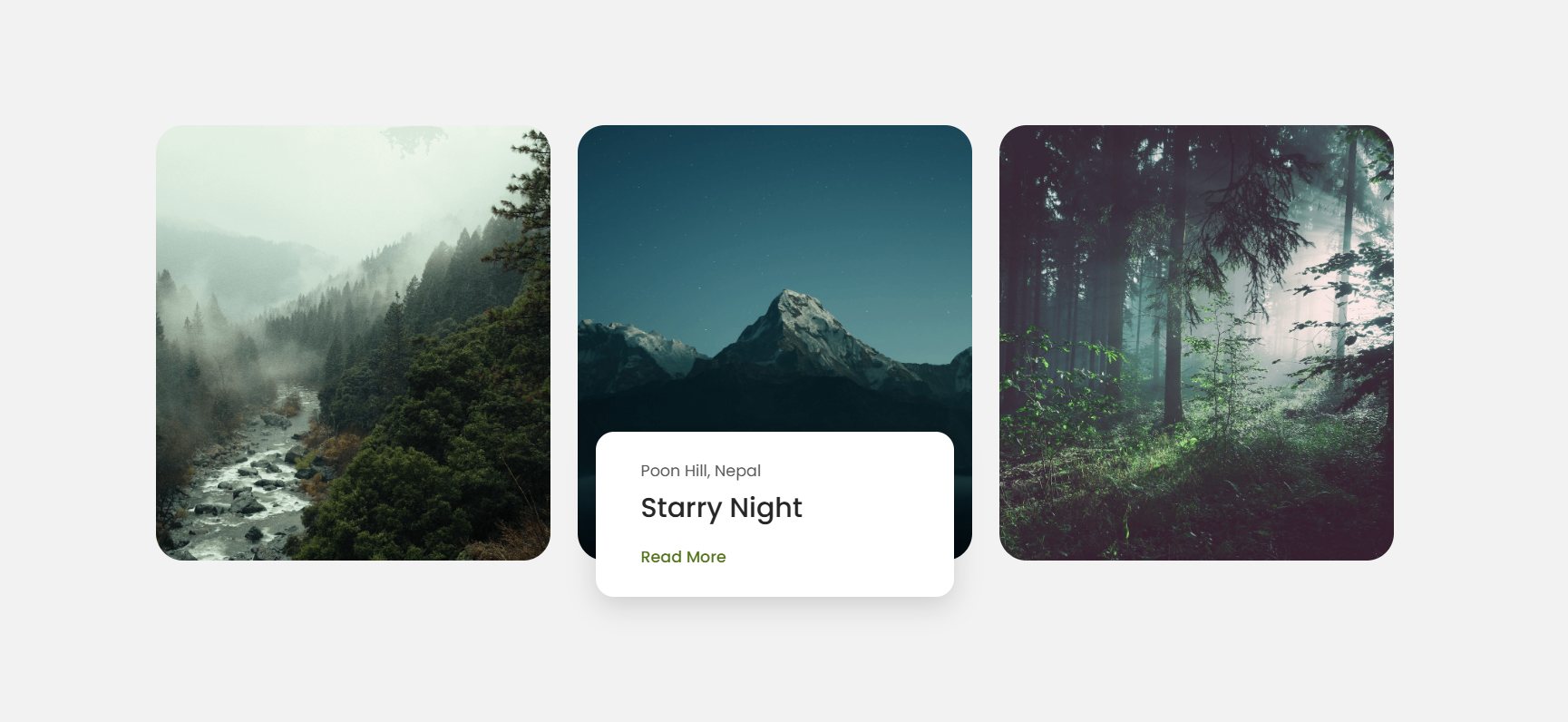 Landscape Card Project
