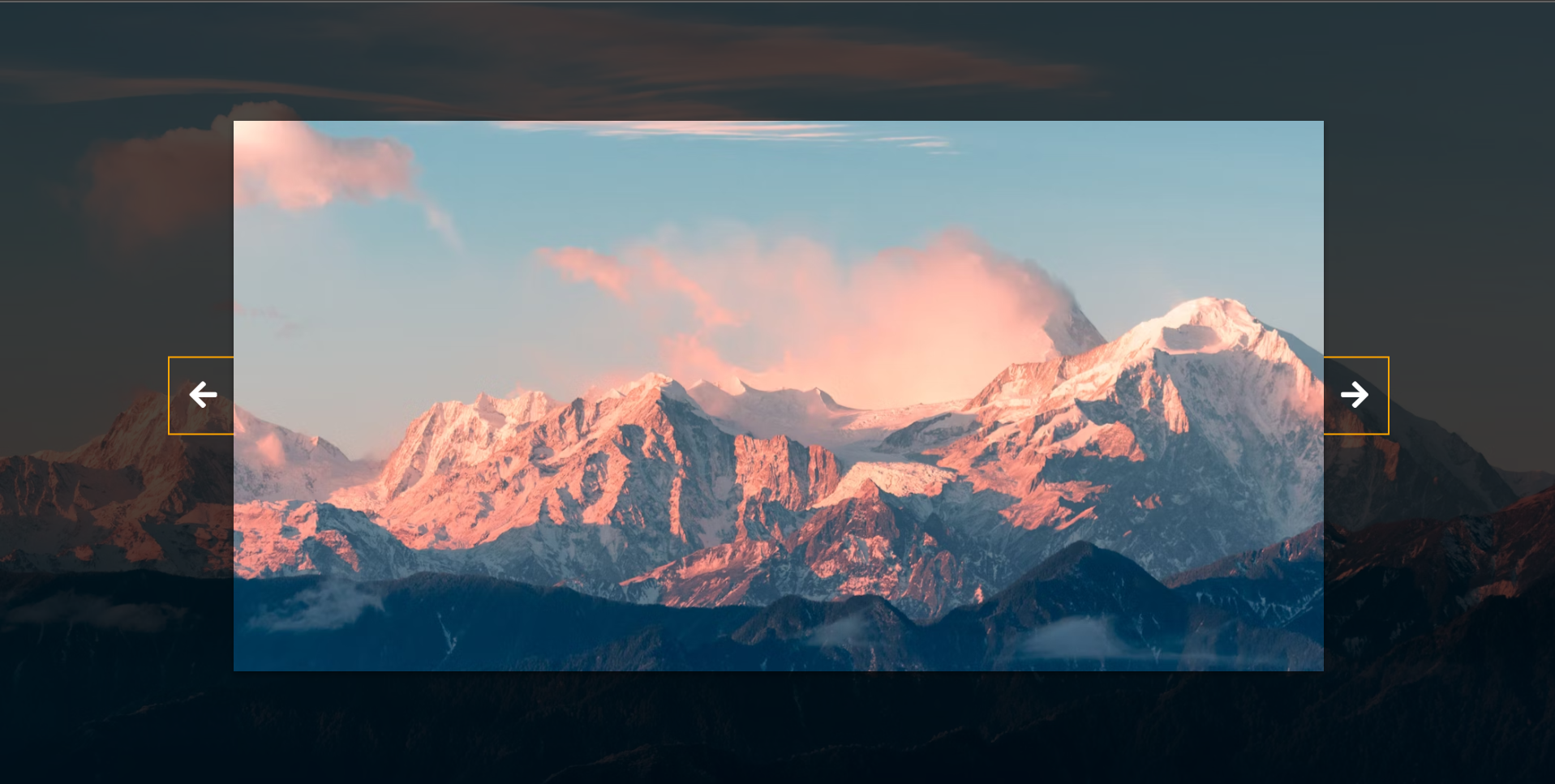 Background Slider Project