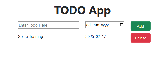 To-Do React App UI