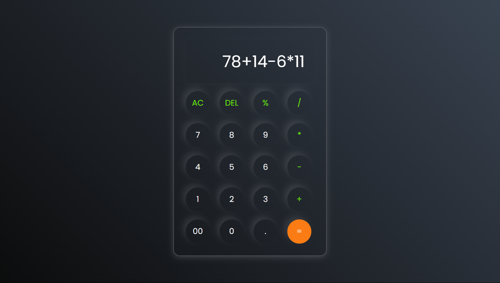 Simple Calculator Web App
