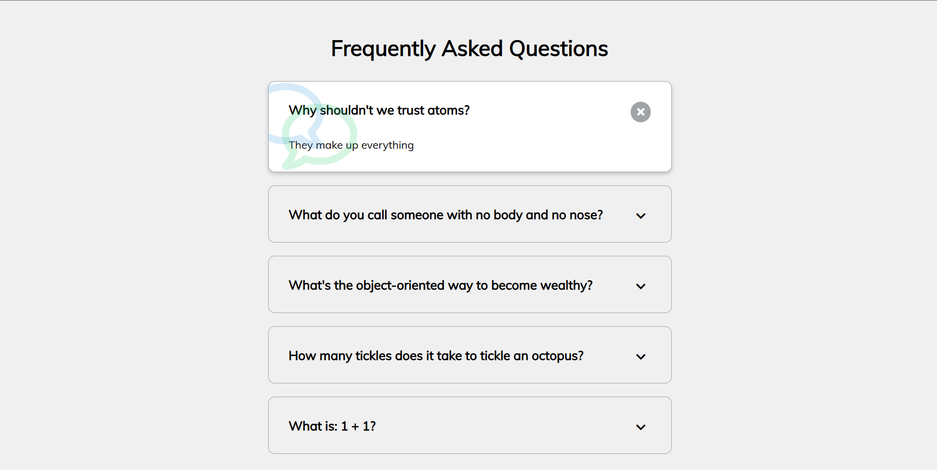 Quiz App Interface